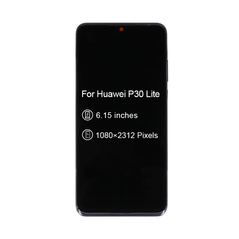 Оригинальный дисплей с рамкой для Huawei P30 Lite ЖК-экран Nova 4E сенсорный дигитайзер
