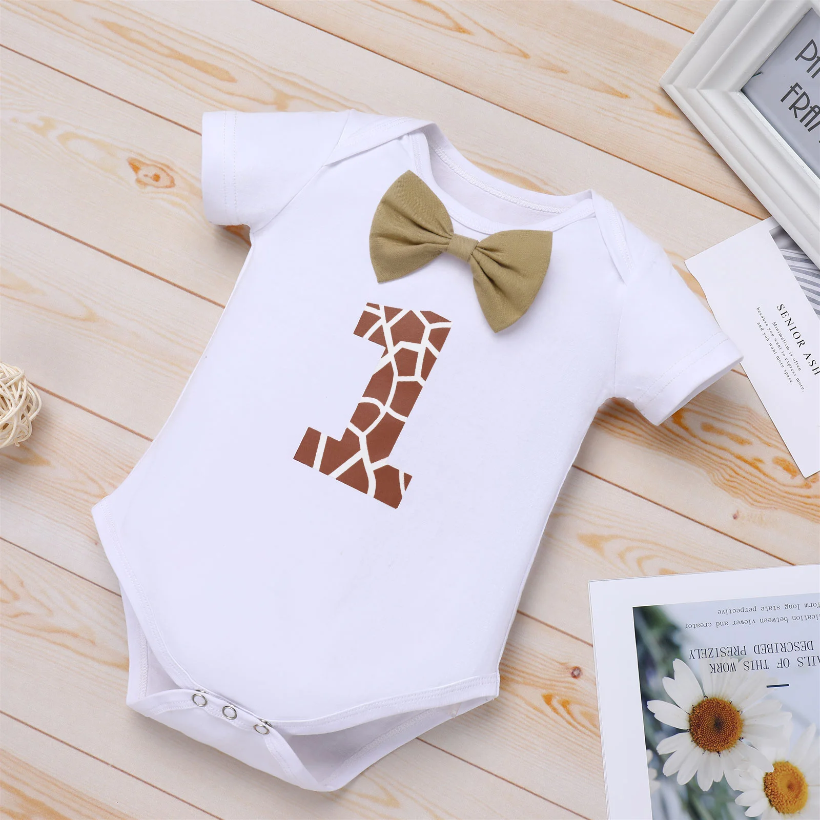 Одежда для маленьких мальчиков с изображением торта из джунглей 4 предмета