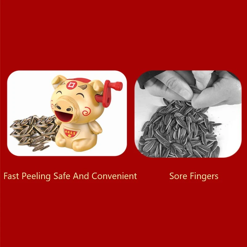 

Taurus Melon Seed Machine Hand Peeling Seed Peeling Machine Lazy Peeling Seed Shelling Tool Kid Assist Holiday Gift Lazyartifact