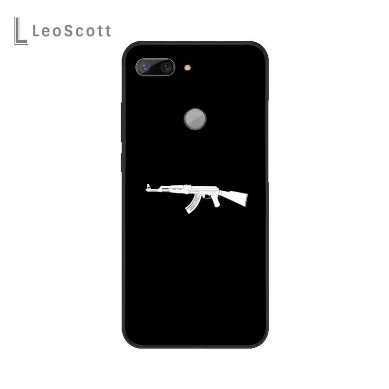 Чехол AK47 с изображением пистолета Ангела из ТПУ для Huawei Honor 7C 7A 8X 8A 9 10 10i Lite 20 NOVA 3i 3e |