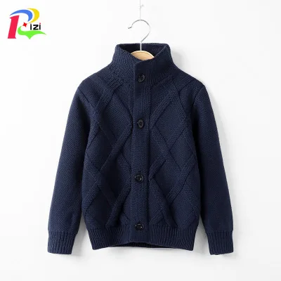 Зимний детский пуловер RIZI Herbst, детский пуловер Jungen Strickjacke Mantel Jungen, пуловер Baumwolle, детский пуловер Jungen Jacke, Kinder Kleidung