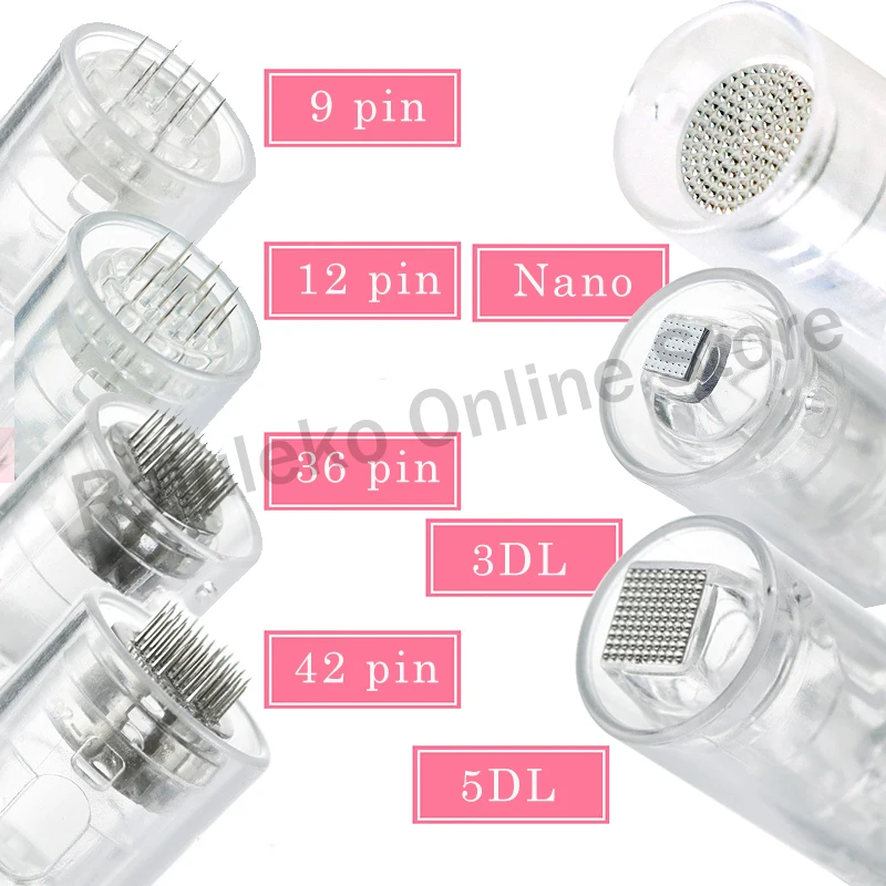 10 шт. микро иглы штыковый порт нано картридж замена для инструментов Derma