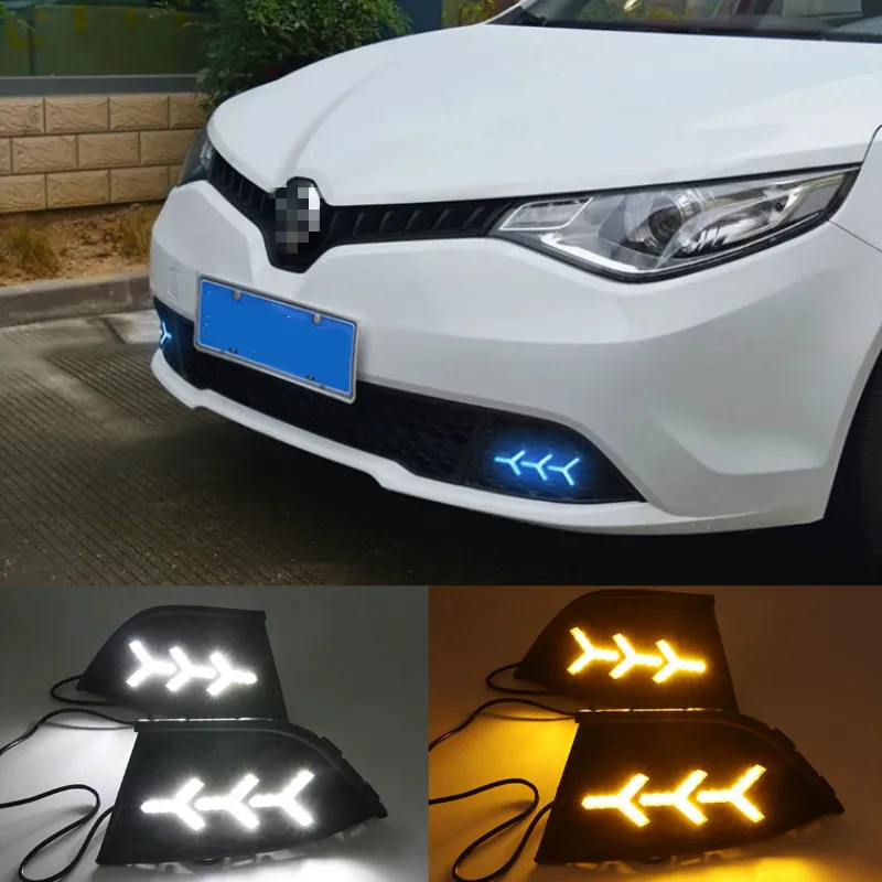 Для MG GT 2014-2018 с динамическим движущимся желтым сигналом поворота и синим ночным