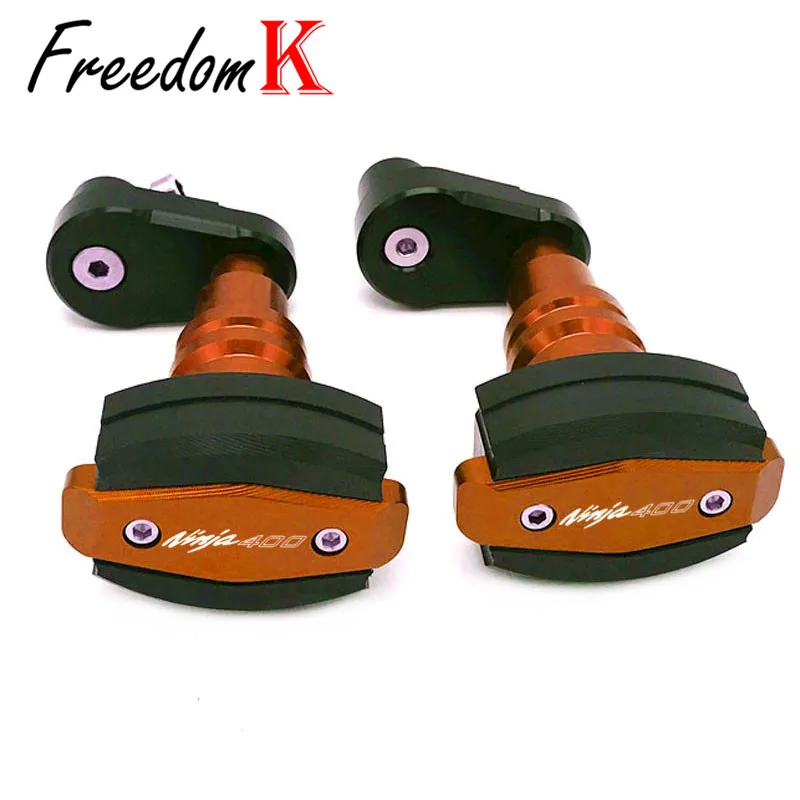 

For KAWASAKI NINJA400 NINJA 400 2018 2019 2020 Motorcycle CNC Falling Protection Frame Slider Fairing Guard Crash Pad Protector