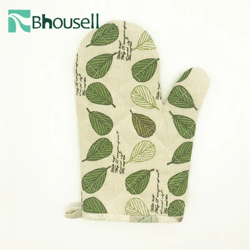 

1pcs Thick Insulation Heat-resistant Oven Gloves Grill Cast Iron Frying Pan Gloves Baking Accessories Kitchen Accessories