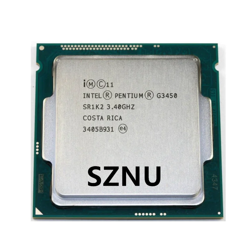 

Intel Pentium G3450 3.4 GHz Dual-Core CPU Processor 3M 53W LGA 1150