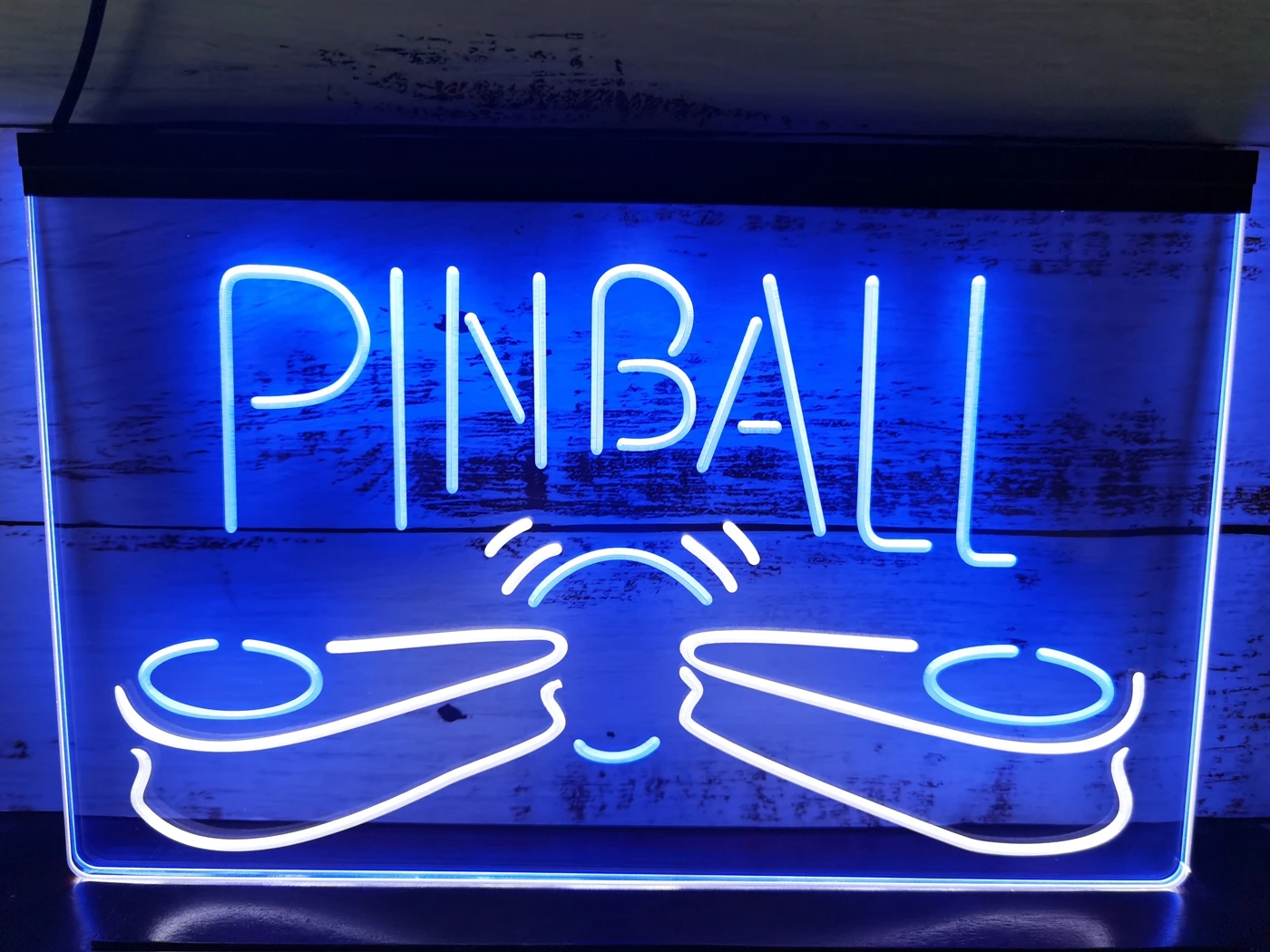 

SS210 Pinball Machine Game Room Illuminated Dual Color LED Neon Sign