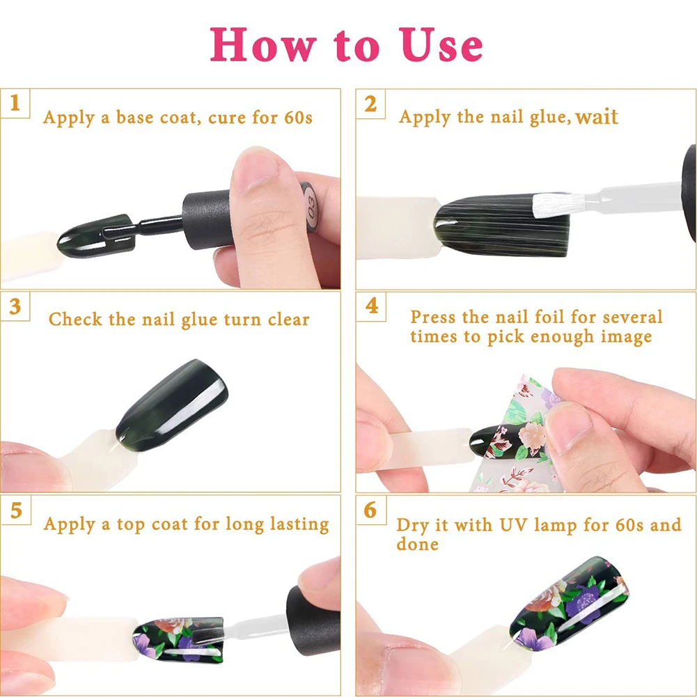 10 листов звезда на Хэллоуин небо дизайн ногтей Фольга переводная наклейка