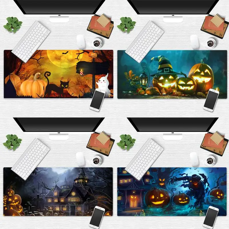 

Haunted house gamer Beautiful Anime Mouse Mat Desk Table Protect Gamer Office Work Large Mouse pad mats Non-slip Laptop Cushion