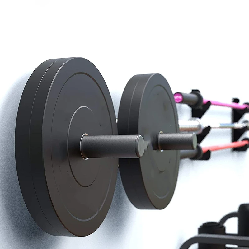 Настенный держатель для веса штанга фитнеса стойка питания клетка пластины