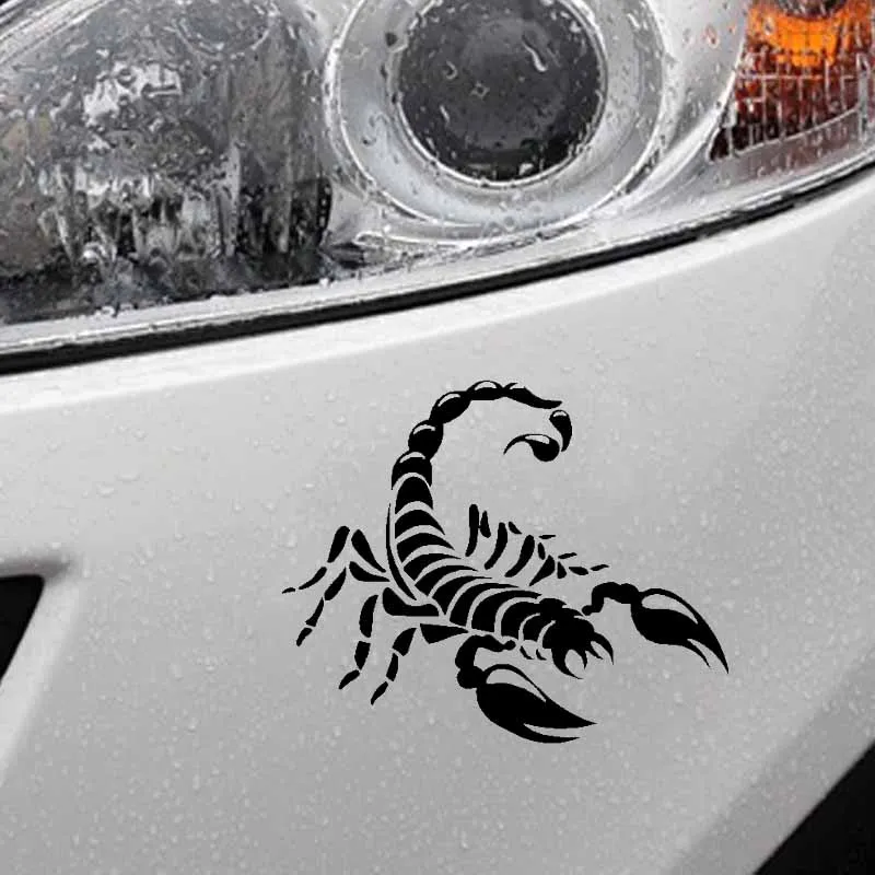 

Car Sticker Intrepid Scorpion Fine Dazzling Predator Car PVC Decal 15.5cm * 12.6cm
