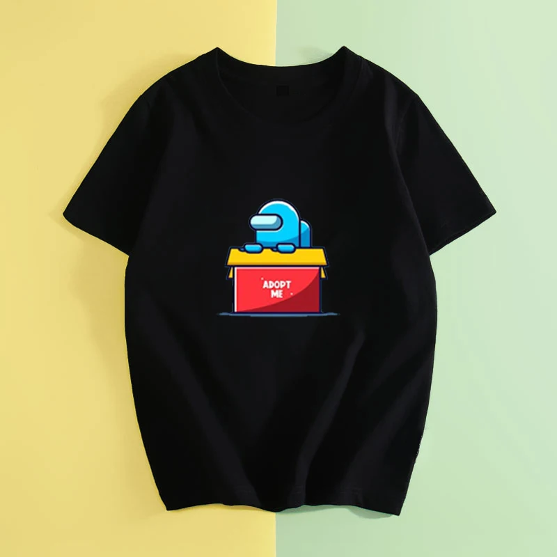 

Among Us Kids Game Cute Print Clothes Teen 3D Funny T-shirts Child Boy Girl Short Sleeve Top Hot 2020 Children's Tees Streetwear