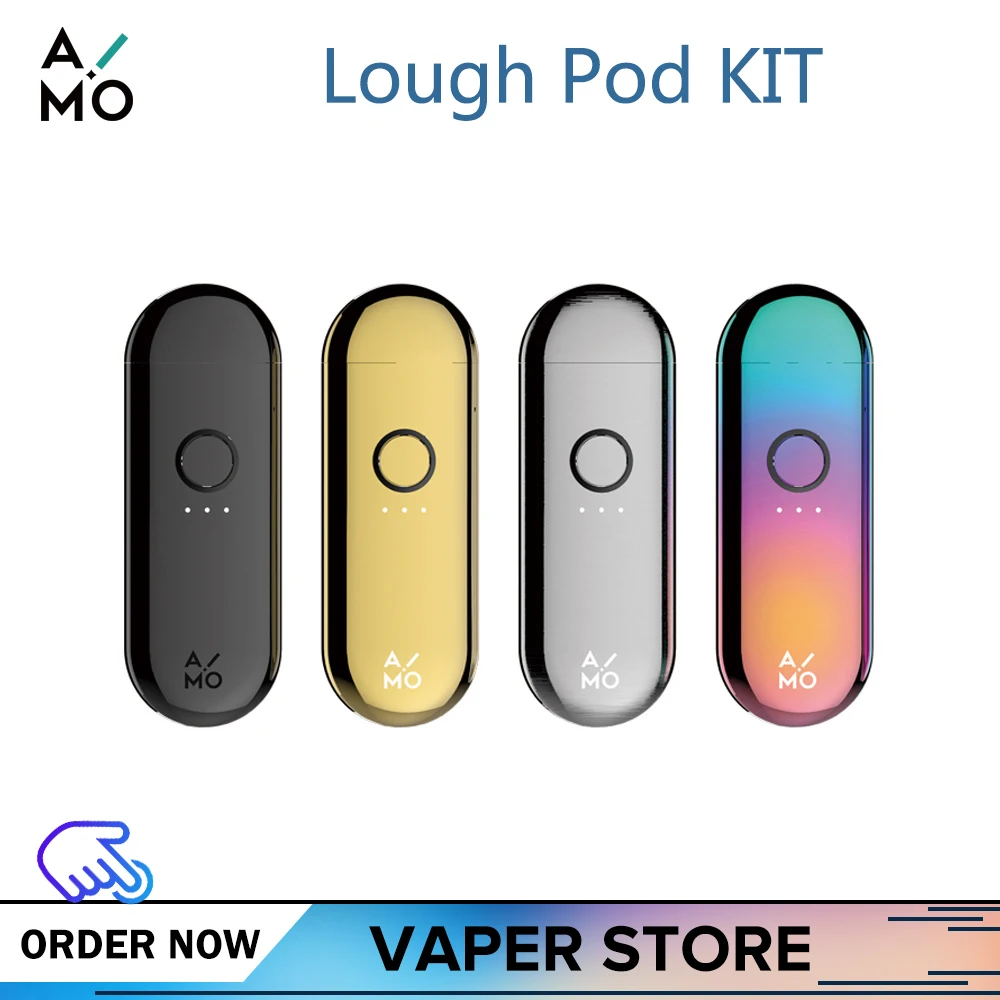 Оригинальный комплект Ovns AIMO Lough Vape Pod 400 мАч встроенный аккумулятор 1 0 м Емкость Ом