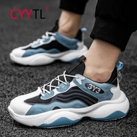 cyytl leisure sneakers for men platform lightweight increased shoes casual breathable tenis mesh youth sports zapatos de hombre