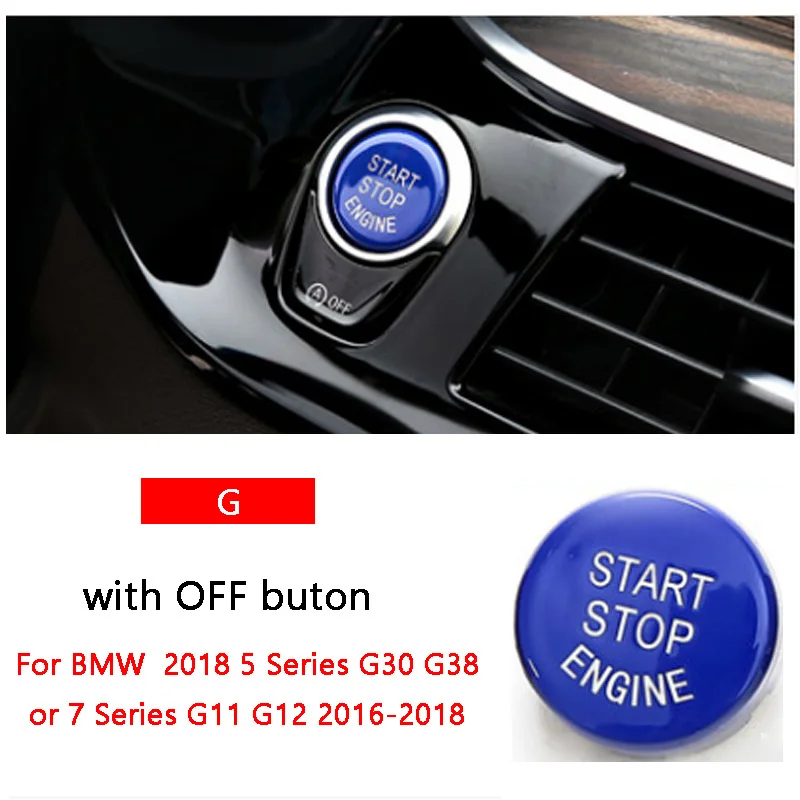 Крышка переключателя кнопки запуска и остановки двигателя автомобиля для BMW F10 F11