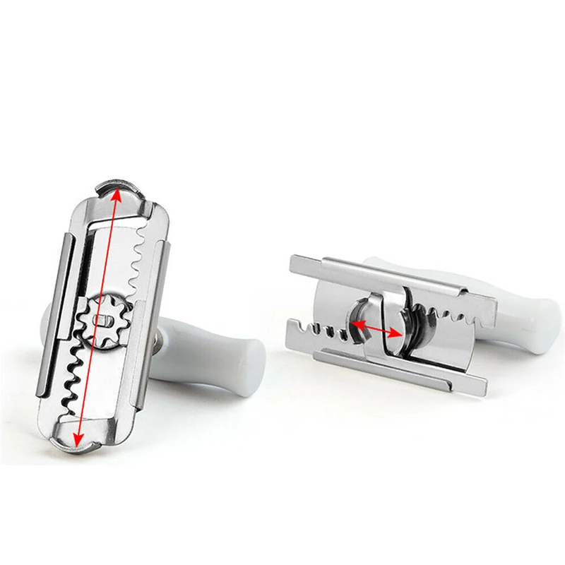 

Adjustable Can Opener Stainless Steel Lids Off Jar Opener Bottle Opener Can Opener for 1-4 inches Lids Kitchen Gadget Tools