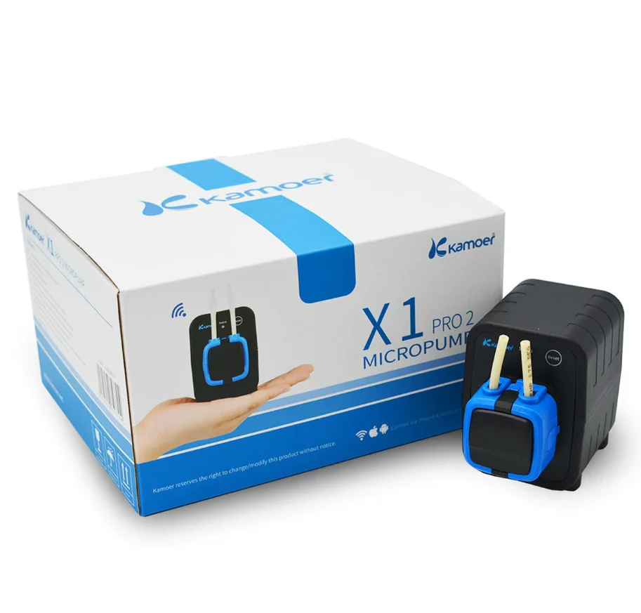 Kamoer-bomba dosificadora para acuario Coralvue X1 PRO, con aplicaci&oacute;n WIFI, para tanque de peces, con gotas de nutrientes-0