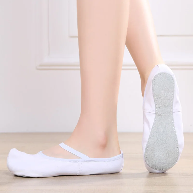 Качественная холщовая обувь из воловьей кожи USHINE классические балетные
