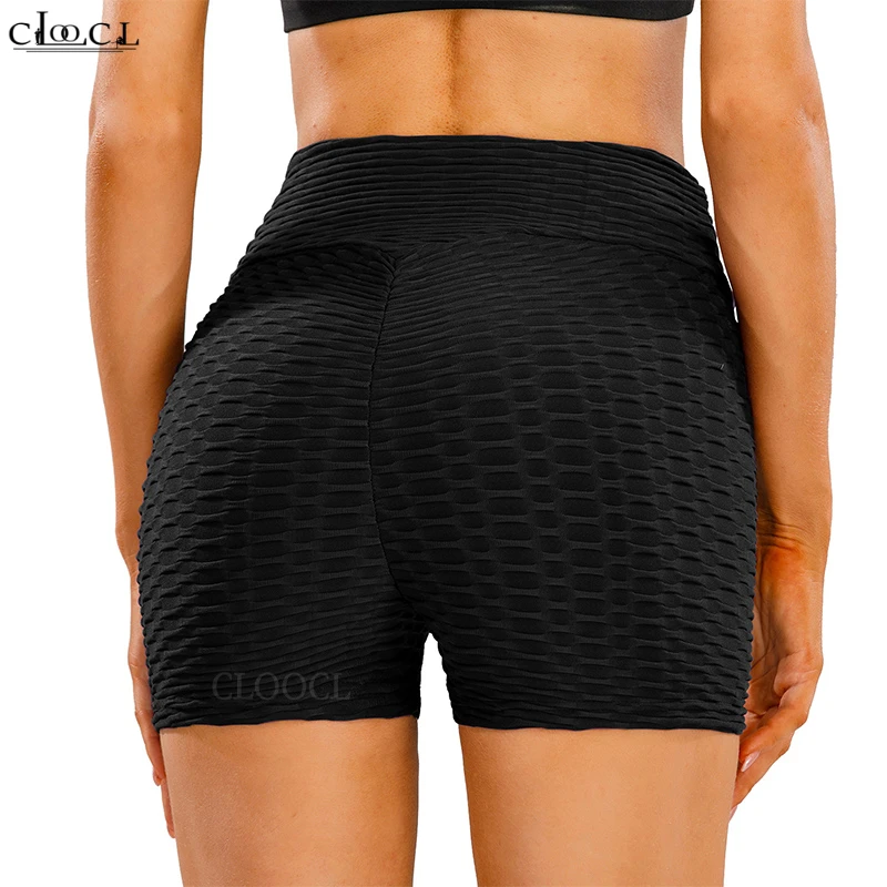 

CLOOCL Women Sport Shorts Yoga Clothing Scrunch Butt Push Up Gym Yoga Running Sports Shorts Gym Fitness Leggings Drop shipping