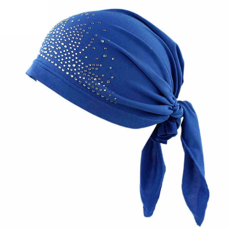 Женская эластичная Шапка-тюрбан с имитацией бриллиантов | Тематическая одежда и