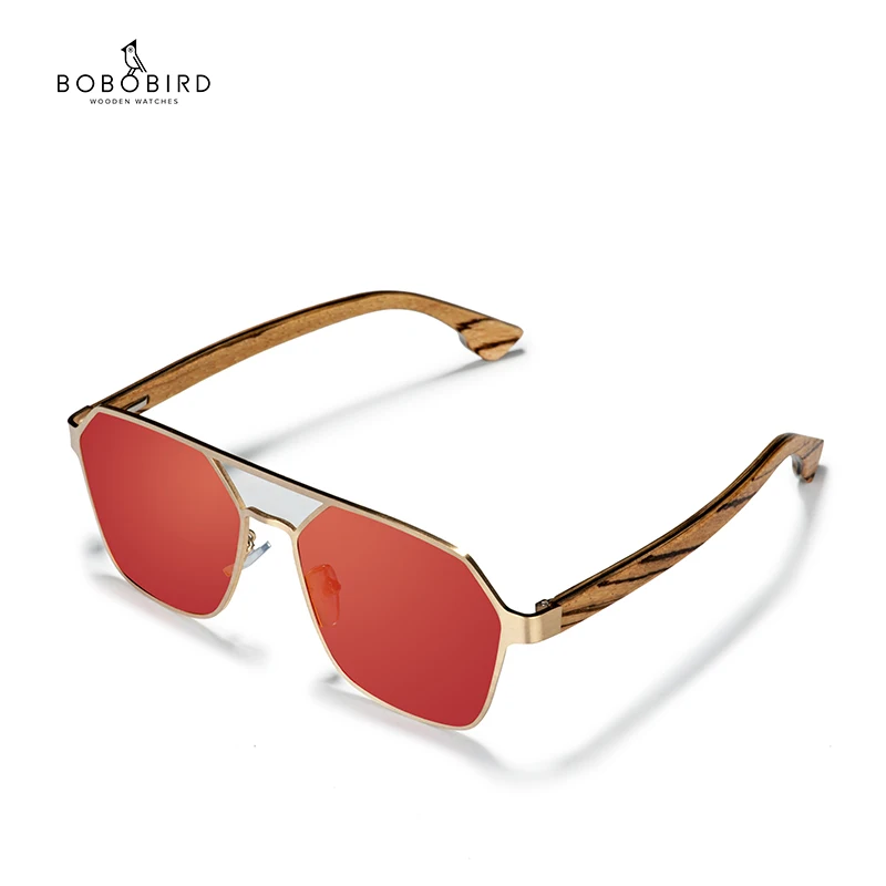 Мужские и женские очки с поляризацией в деревянной коробке|Мужские