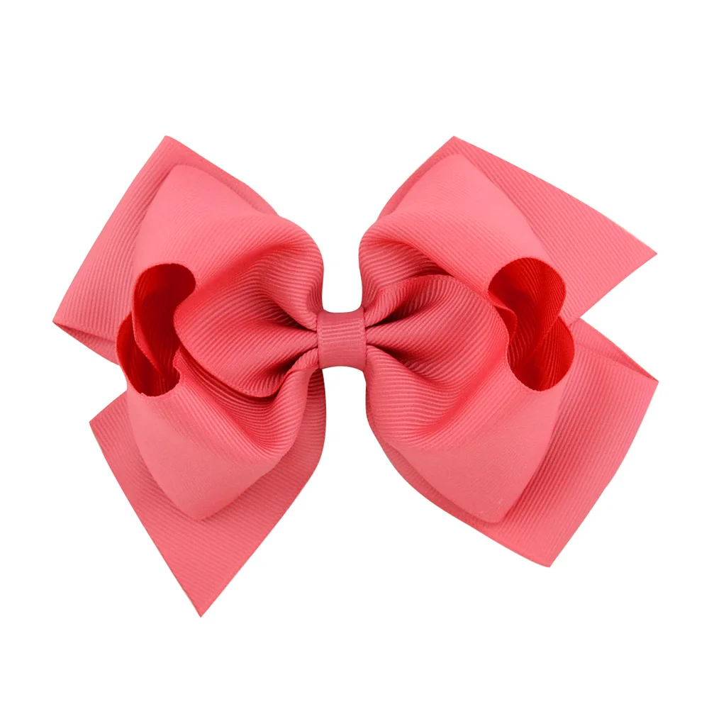 1 шт 6 дюймов бутик большие аксессуары для волос двухслойные ленты ручной работы