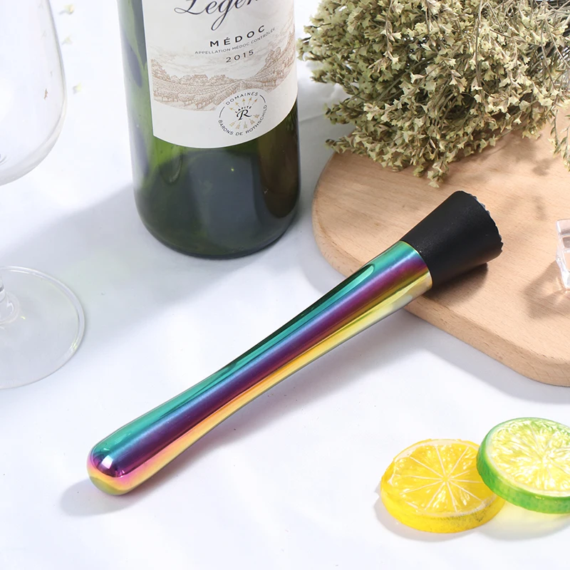 Металлические барменные палочки Masher инструмент для коктейлей с мордочкой