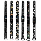 Ремешок мягкий силиконовый для Mi band 3 4 5 6