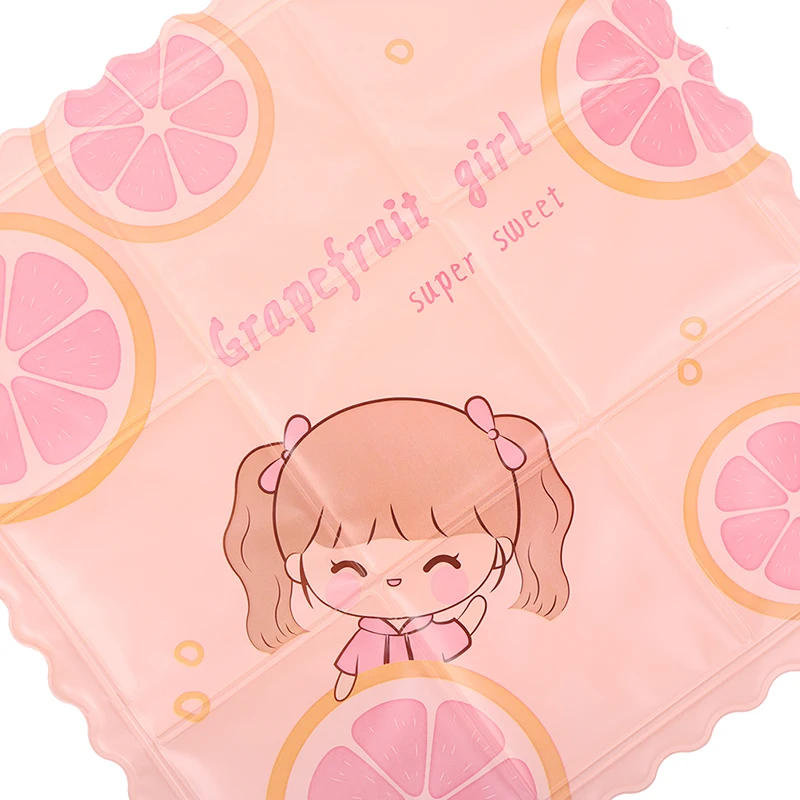 Новинка 2021 летняя гелевая Подушка для льда водонепроницаемая Складная дышащая