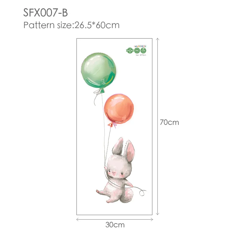 

Sproutfox 3D наклейки на стену животные