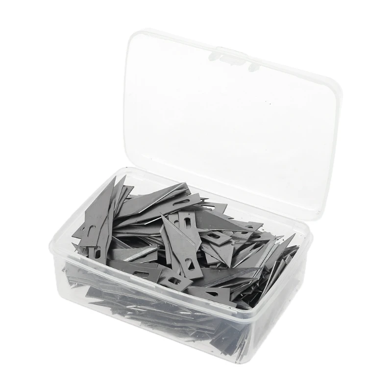 

2021 New 300pcs Steel Replacement Hobby Blades for Carving Knife DIY Art Work Cutting