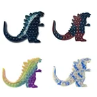 Игрушка-антистресс для взрослых Noctiluce Godzilla Pop It Push Bubble