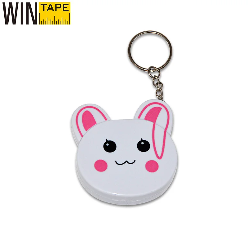 Измерительная лента WINTAPTape, брелок-рулетка, измерительная лента для шитья, портновская ткань, выдвижная Милая мультяшная модель 1,5 м