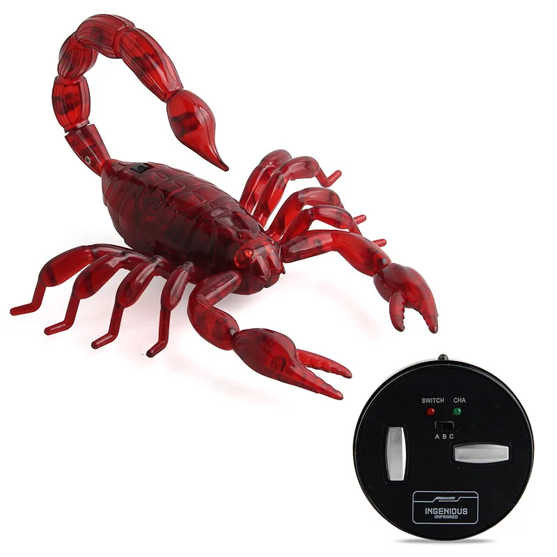 Игрушки насекомые с дистанционным управлением RC Scorpion новинка электрическая