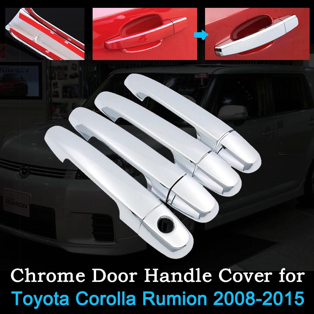 Автомобильные дверные ручки хромированная накладка Набор для Защитные чехлы