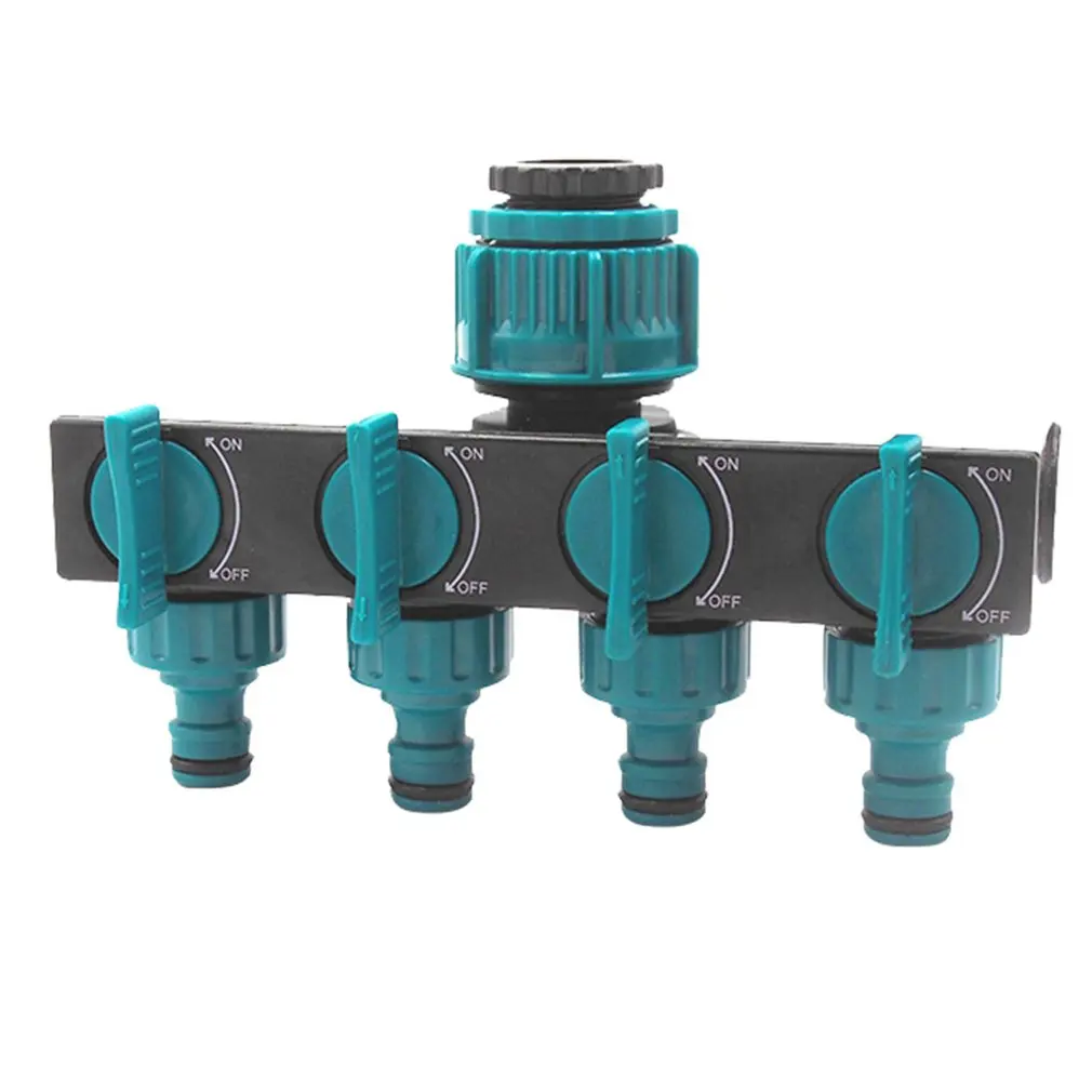 

Hose Splitters Irrigation Adapter 4-way Water Hose Connectors European standard Female Thread Tap Connectors 1 Pc