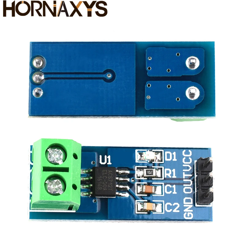 Модуль датчика тока Холла ACS712 модуль для Arduino ACS712TELC- 5A/20A/30A 5A 20A 30A | Электронные