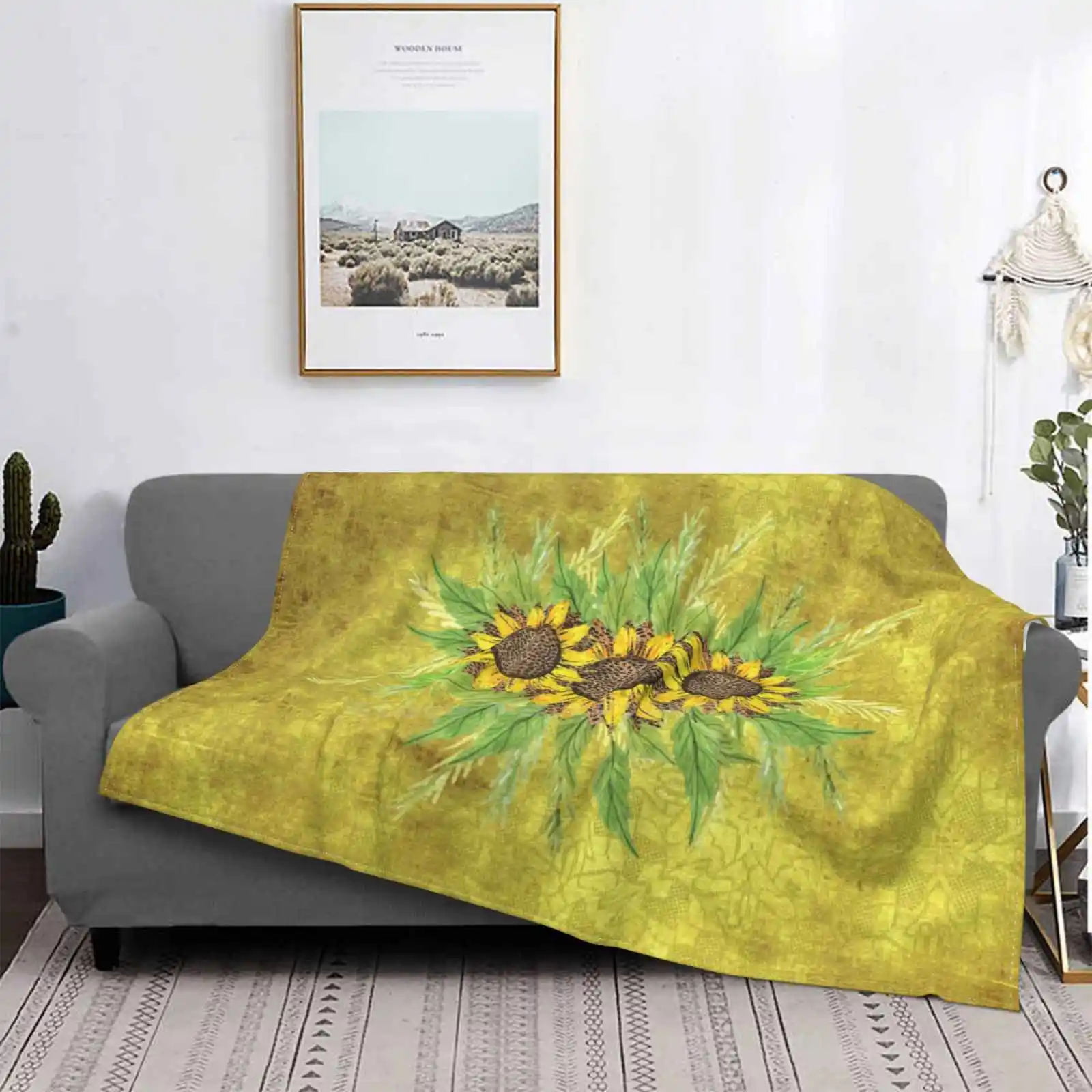 

Su Ower With Animal Print On Gold Trend Style Funny Fashion Soft Throw Blanket Su Ower Gold Green Animal Leopard Luxury Womens
