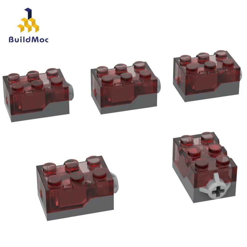 

BuildMOC Compatible Assembles Particles 54869 2x3x1 1/3 glowing brick Building Blocks Parts DIY Educational gift Toys