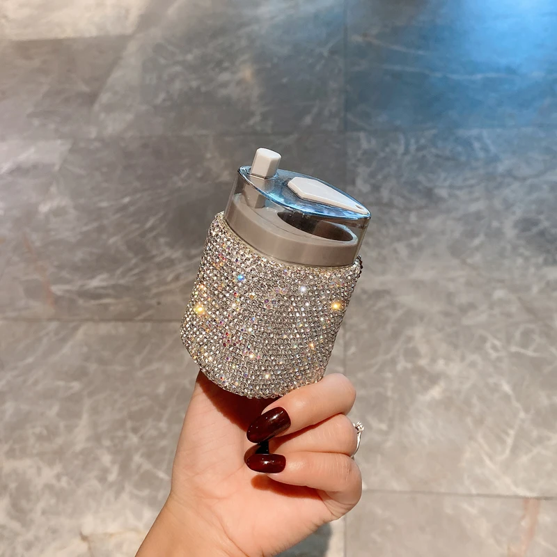 

Стеллаж для зубочисток с блестящими бриллиантами, автоматический выдвижной домашний обеденный стол, контейнер для хранения зубочисток, до...