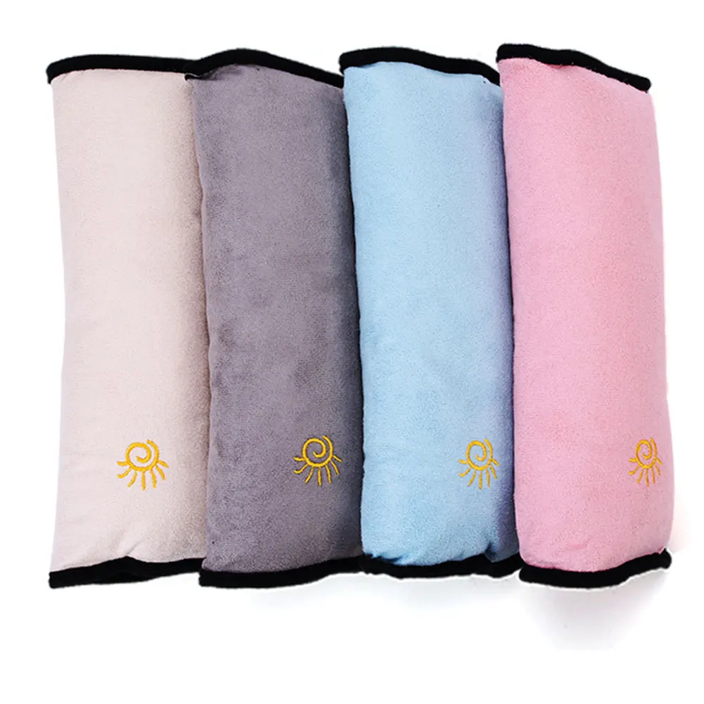 

Plush Car Seat Belt Cover Breathable Children Kids Seatbelt Pillow Seat Strap Shoulder Pad Cushion Universal Car Interior