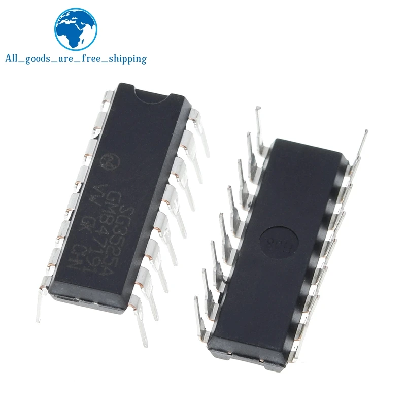 10 шт. SG3525AN DIP16 SG3525A DIP SG3525 3525AN DIP-16 Новый и оригинальный IC | Электронные компоненты