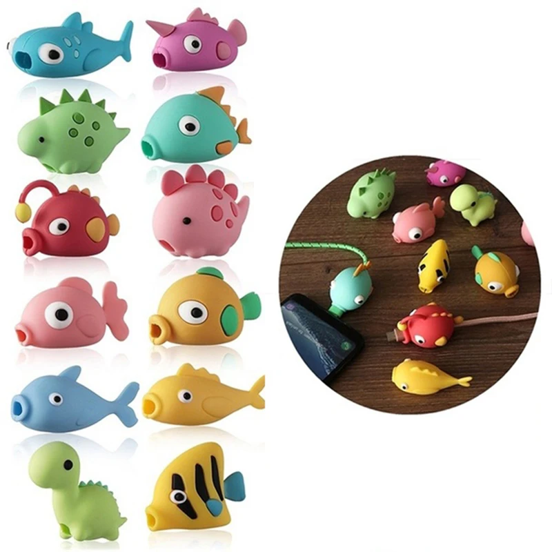 Защита кабеля для укуса животных iPhone 11 кабель передачи данных I Phone X XR XS MAX 8 7 6 6s Plus