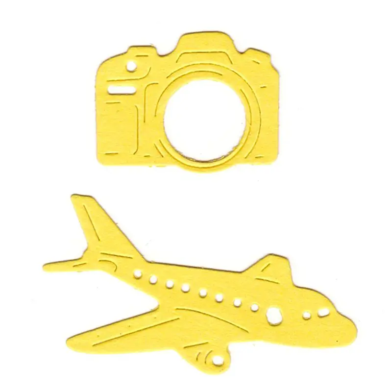 Праздники путешествия металлический Трафаретный вырубной штамп трафарет для