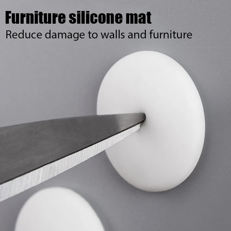 Дверная пробка силиконовая Противоударная для дома прочная клейкая дверная