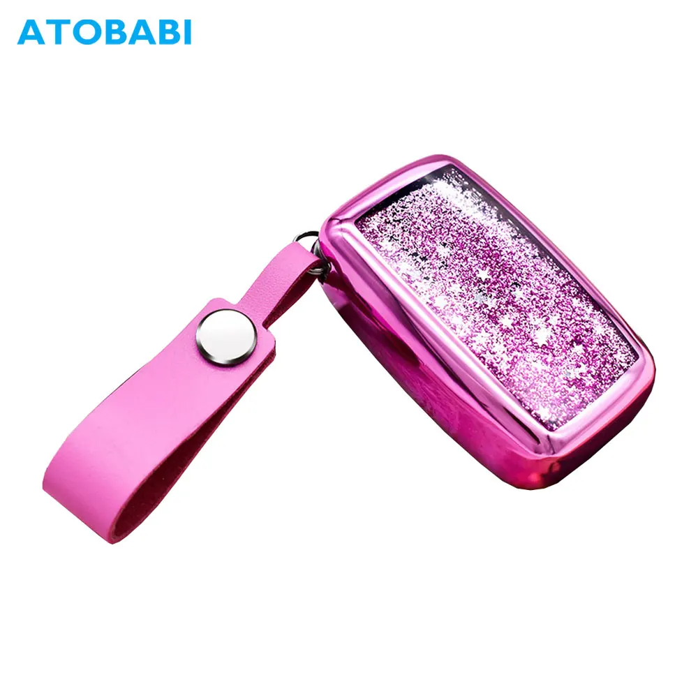 Атобаби движущийся Блестящий зыбучий песок блестящий двойной защитный ТПУ