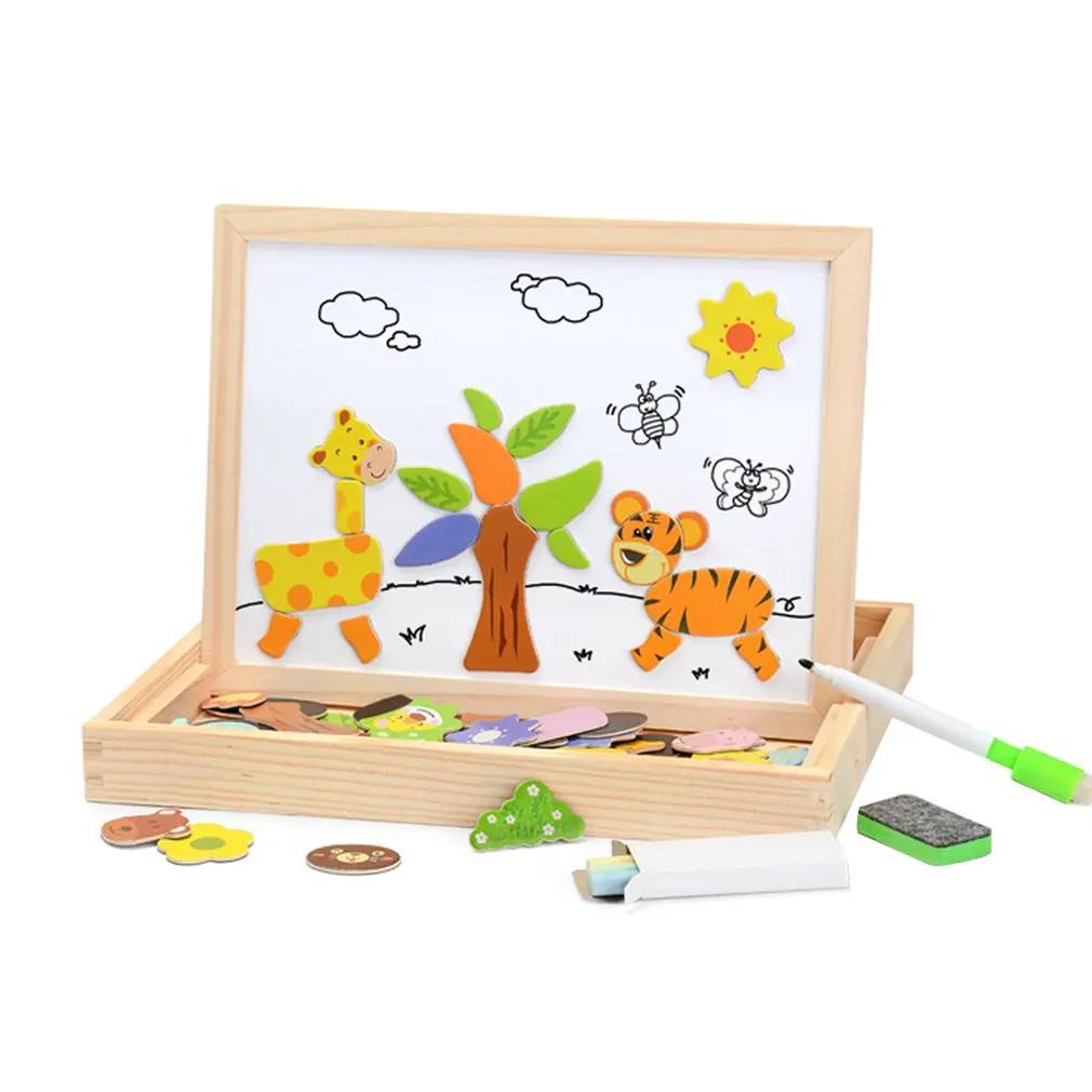 Головоломка доска для рисования Английский алфавит буквы обучающие и игрушки