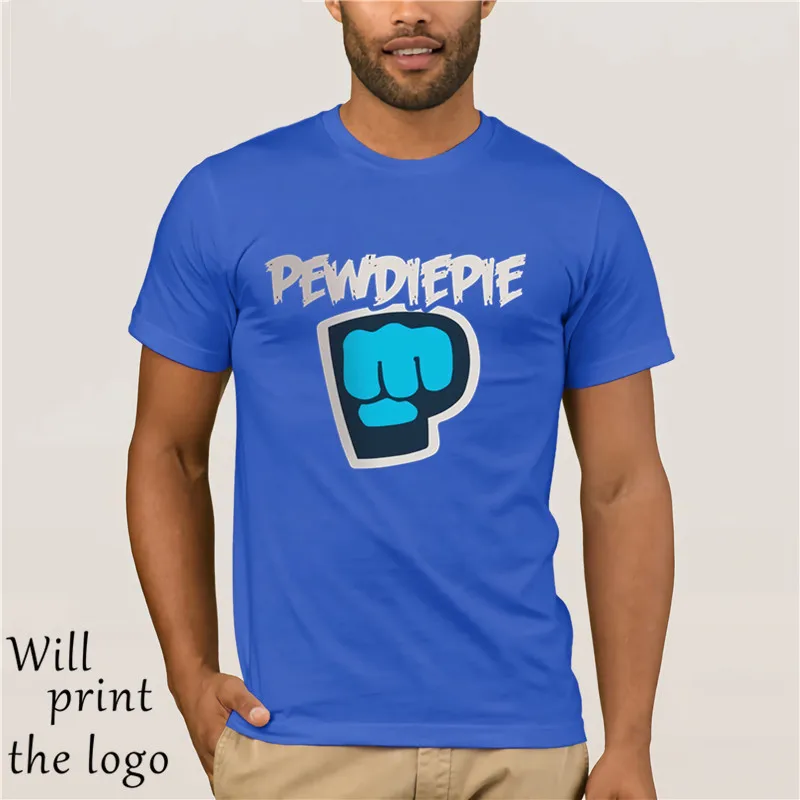 PEWDIEPIE BROFIST ФУТБОЛКА ВДОХНОВЛЕННЫЙ youtuber взрослых детей размеры футболки крутая