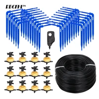 20m 18 multi outlet dripper potted plant irrigation watering system drip greenhouse 35mm 4 way arrow 2 way emitter garden