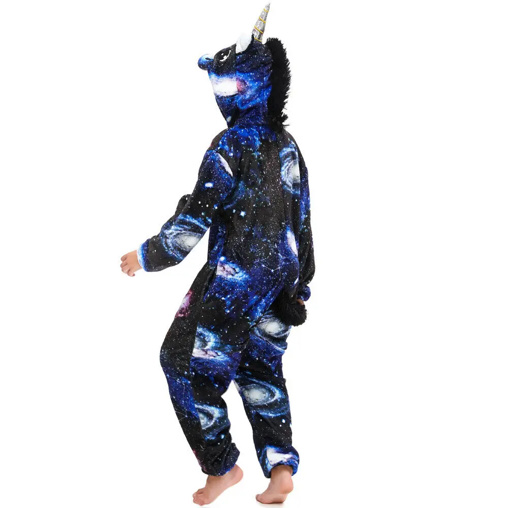 

Kigurumi For Sleepwear Unicorn Cosplay Pajamas Kids Animal Boys Costume Party